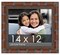 14x12 Wide Bamboo Picture Frame with UV-Resistant Acrylic & Acid Free Backing, Available in 4 Finishes - Brown, Black, Silver, and Natural
